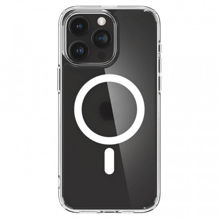 Оригинален гръб SPIGEN Ultra Hybrid MagSafe - iPhone 15 Pro Frost Clear