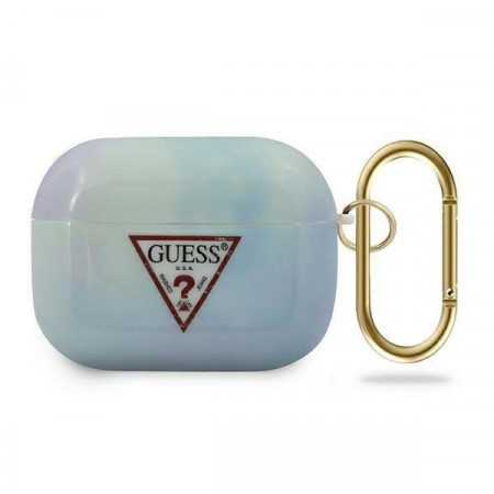 Оригинален калъф за слушалки GUESS Tie&amp;Dye GUACAPTPUMCGC02 - AirPods Pro син - Img 1