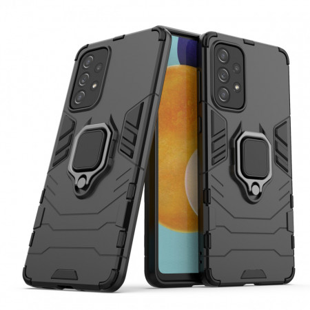 Подсилен гръб с магнитна стойка Ring Armor - Samsung Galaxy A73 5G черен