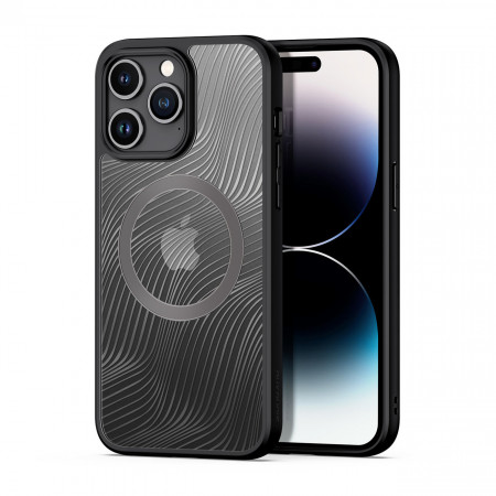 Подсилен гръб Dux Ducis Aimo MagSafe - iPhone 15 Pro Max черен