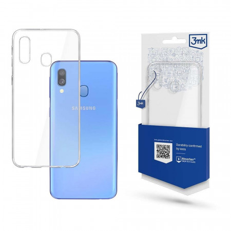 Силиконов гръб 3mk Clear - Samsung Galaxy A40 прозрачен
