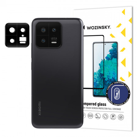 Стъклен протектор за камера с пълно покритие 9H WOZINSKY - Xiaomi 13