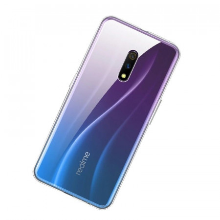 Тънък силиконов гръб 0.5mm - Realme 5 прозрачен