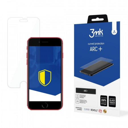 Ултратънък гъвкав протектор с пълно покритие 3mk ARC+ - iPhone 6 / 6s / 7 / 8 / SE (2nd gen) / SE (3rd gen)