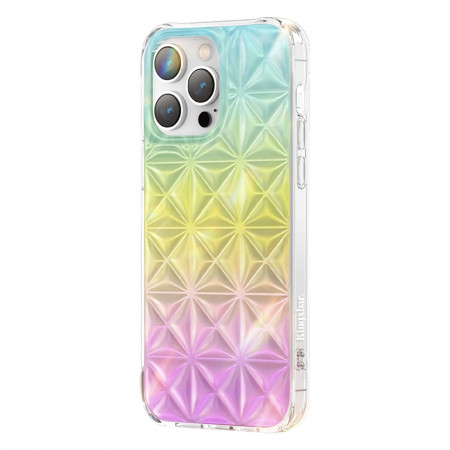 Гръб KINGXBAR Miya - iPhone 14 Pro Max дъга