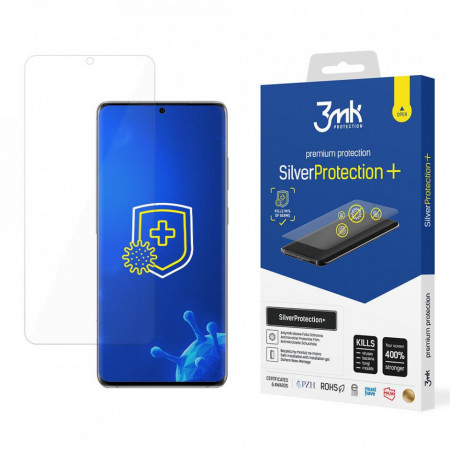 Гъвкав протектор с антимикробно покритие 3mk Silver Protection+ - Samsung Galaxy S20 / S20 5G