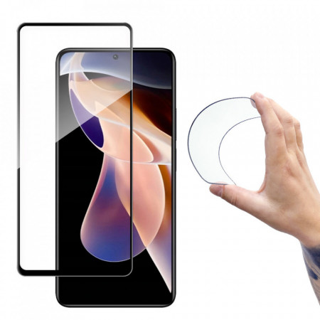 Гъвкав протектор с пълно покритие WOZINSKY и рамка - Xiaomi Redmi Note 11 Pro / 11 Pro 5G / 11E Pro / 11 Pro Plus 5G / Poco X4 Pro 5G