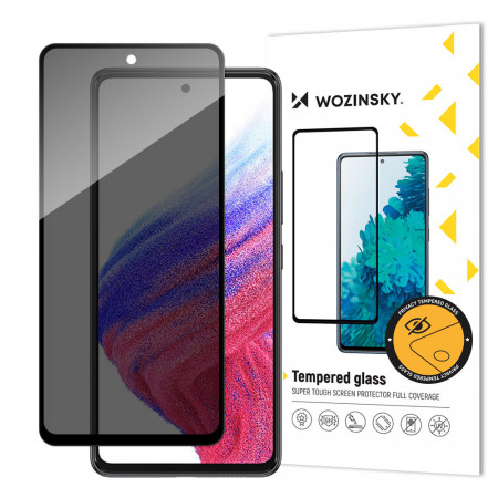 Закален стъклен протектор WOZINSKY с филтър за поверителност - Samsung Galaxy A53 5G