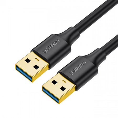 Кабел за зареждане и данни UGREEN USB Type A 3.0 към USB Type A 3.0 2m сив (10371) - Img 1