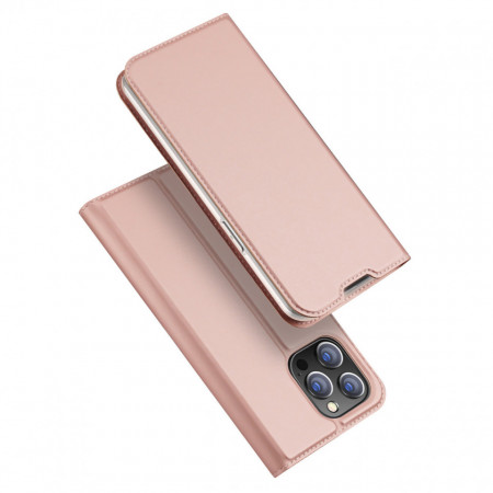 Калъф тип книга DUX DUCIS Skin Pro - iPhone 14 Pro Max розов