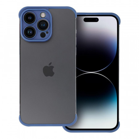 Комплект бъмпери и защита за камерата Mini Bumpers - iPhone 15 Pro Max син