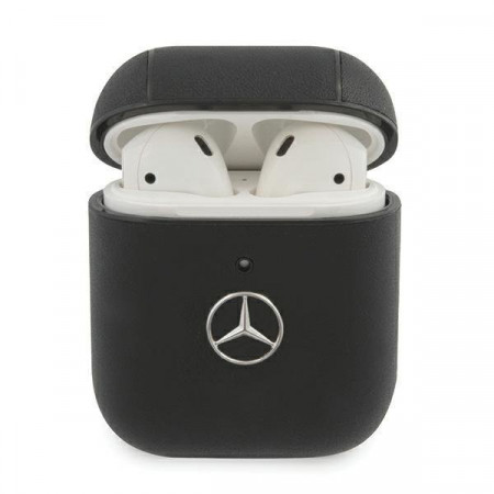 Оригинален калъф за слушалки MERCEDES Electronic Line MEA2CSLBK - AirPods черен