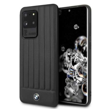 Оригинален твърд гръб BMW Signature BMHCS69POCBK - Samsung Galaxy S20 Ultra / S20 Ultra 5G черен