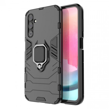 Подсилен гръб с магнитна стойка Ring Armor - Samsung Galaxy A24 черен