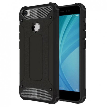 Подсилен гръб Hybrid Armor - Xiaomi Redmi Note 5A Prime черен - Img 1