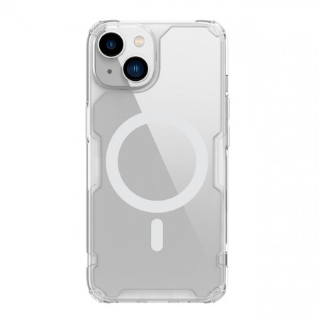 Подсилен гръб NILLKIN Nature Pro MagSafe - iPhone 15 Plus бял - Img 1