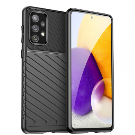 Подсилен гръб Thunder - Samsung Galaxy A73 5G черен