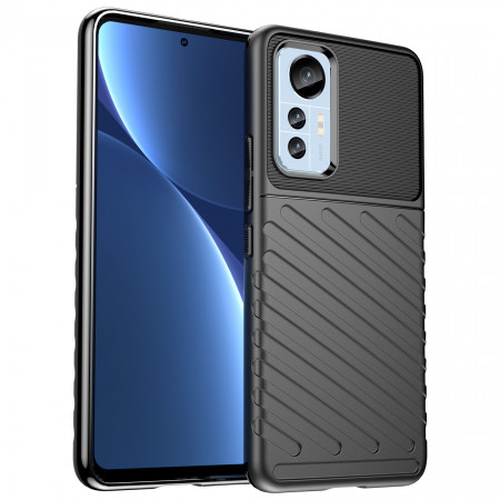 Подсилен гръб Thunder - Xiaomi 12 Lite черен