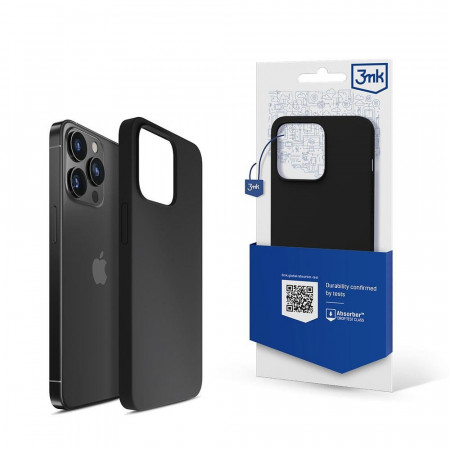 Силиконов гръб 3mk Silicone - iPhone 14 Pro Max черен