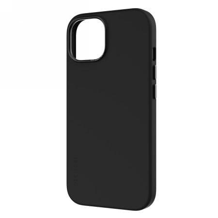 Силиконов гръб DECODED Silicone MagSafe - iPhone 15 Plus графит