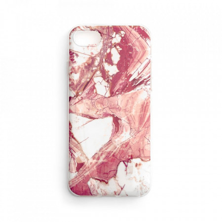 Силиконов гръб WOZINSKY Marble - Samsung Galaxy A02s / M02s розов