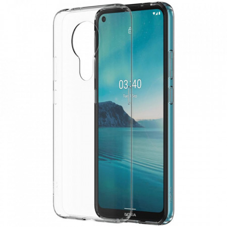 Тънък силиконов гръб 0.5mm - Nokia 3.4 прозрачен