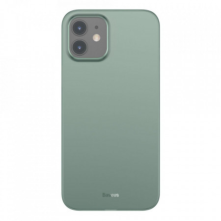 Ултратънък гръб BASEUS Wing - iPhone 12 mini зелен