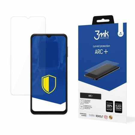 Ултратънък гъвкав протектор с пълно покритие 3mk ARC+ - Samsung Galaxy А13