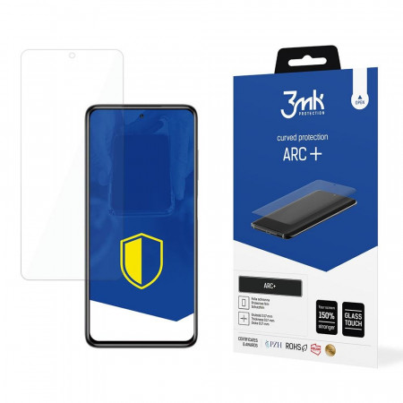 Ултратънък гъвкав протектор с пълно покритие 3mk ARC+ - Xiaomi Poco F3 / Mi 11i / 11X / Redmi K40 / K40 Pro / K40 Pro Plus
