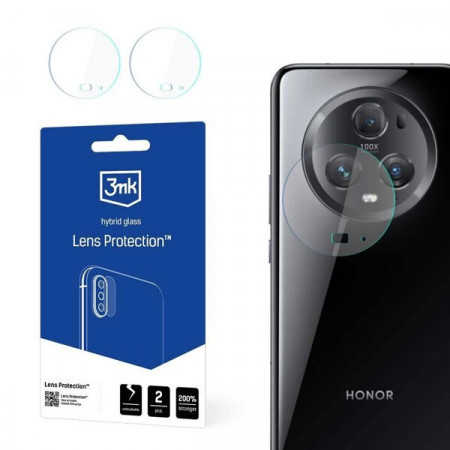 2 бр. гъвкав протектор за камера 3mk Lens Protection - Honor Magic5 Pro