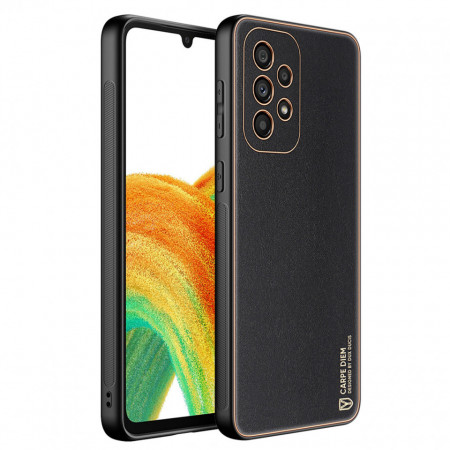 Гръб от еко кожа DUX DUCIS Yolo - Samsung Galaxy A33 5G черен