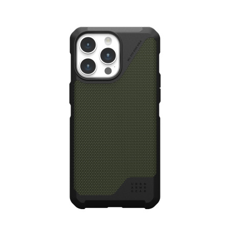 Гръб UAG Metropolis LT MagSafe - iPhone 15 Pro Max зелен кевлар