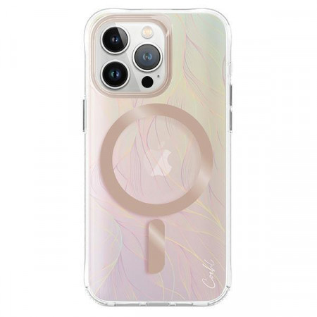 Гръб UNIQ Coehl Willow MagSafe - iPhone 15 Pro Max opal iridescent - Img 1