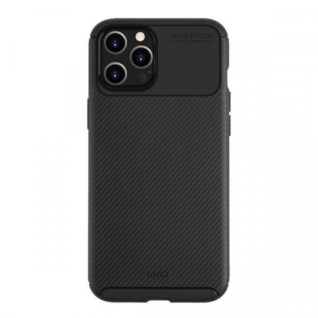 Гръб UNIQ Hexa - iPhone 12 Pro Max черен - Img 1