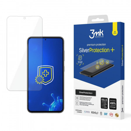 Гъвкав протектор с антимикробно покритие 3mk Silver Protection+ - Samsung Galaxy S24+
