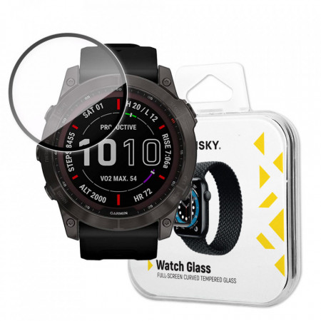 Гъвкав протектор Wozinsky Hybrid - Garmin Fenix 7 черен