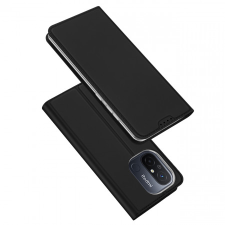 Калъф тип книга DUX DUCIS Skin Pro - Xiaomi Poco C55 / Redmi 12C черен
