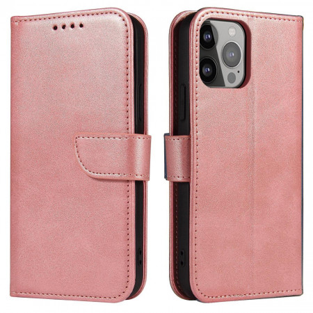 Калъф тип книга Magnet Elegant - Xiaomi Redmi Note 12 / Poco X5 розов