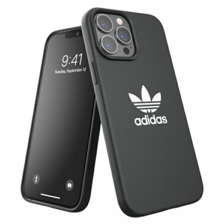 Оригинален гръб ADIDAS OR Silicone - iPhone 13 Pro Max черен