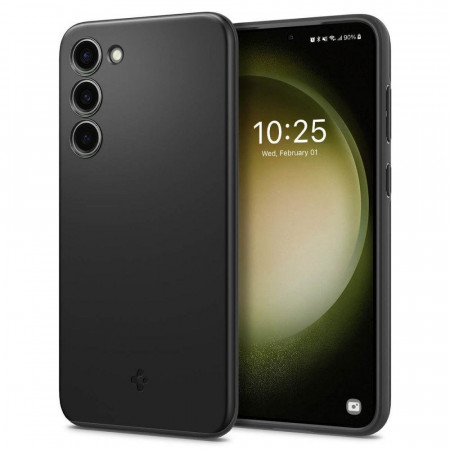 Оригинален гръб SPIGEN Thin Fit - Samsung Galaxy S23 черен