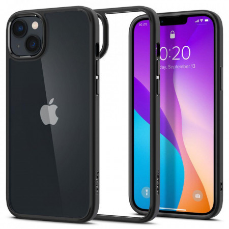 Оригинален гръб SPIGEN Ultra Hybrid - iPhone 14 Plus черен мат