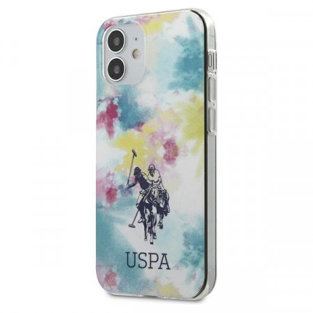 Оригинален гръб US POLO Tie & Dye USHCP12SPCUSML - iPhone 12 mini многоцветен
