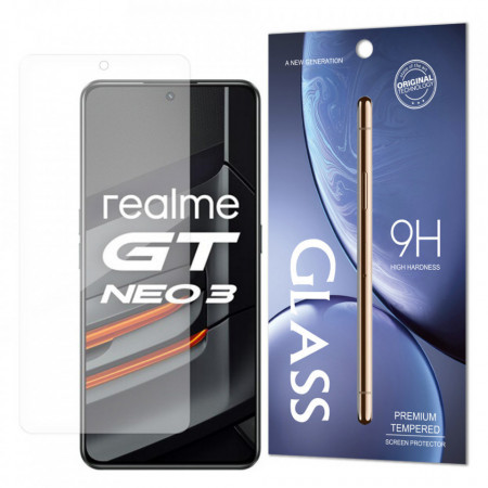 Плосък закален стъклен протектор 9H WOZINSKY - Realme GT NEO 3