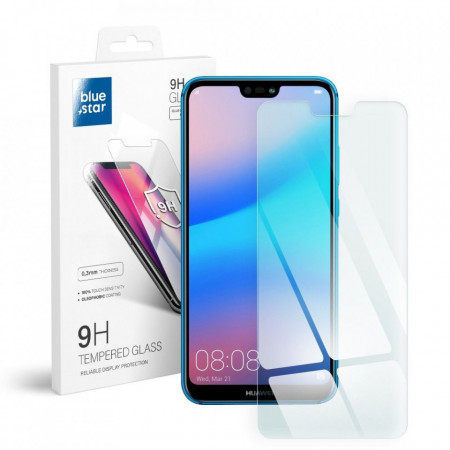 Плосък закален стъклен протектор BLUE STAR - Huawei P20 lite