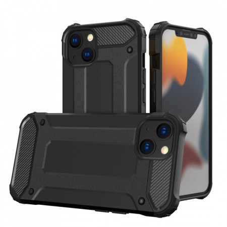 Подсилен гръб Hybrid Armor - iPhone 14 Plus черен