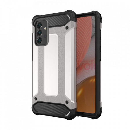 Подсилен гръб Hybrid Armor - Samsung Galaxy A72 сребрист