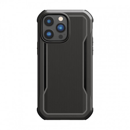 Подсилен гръб Raptic X-Doria Fort MagSafe - iPhone 14 Pro Max черен