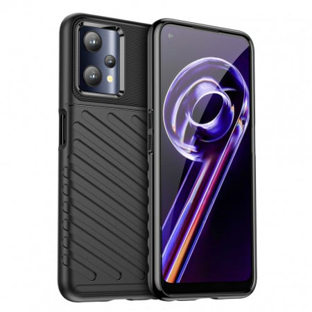 Подсилен гръб Thunder - Realme 9 5G / 9 Pro черен