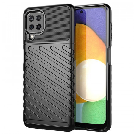 Подсилен гръб Thunder - Samsung Galaxy A22 черен