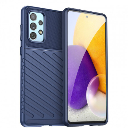 Подсилен гръб Thunder - Samsung Galaxy A73 5G син